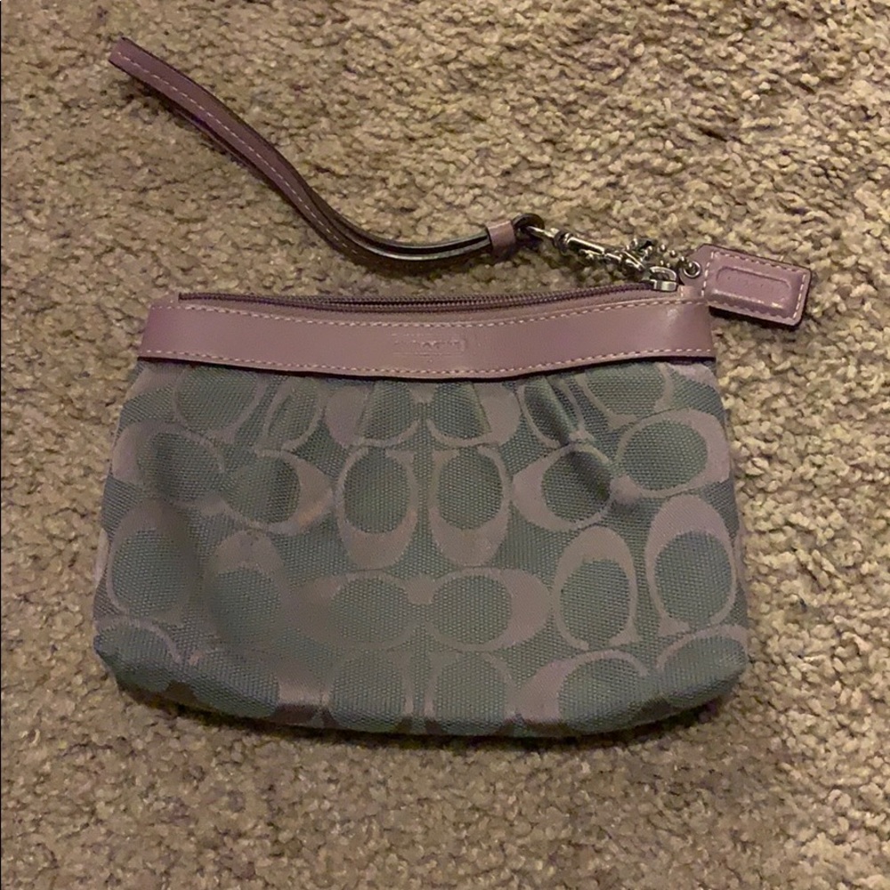 Coach wristlet